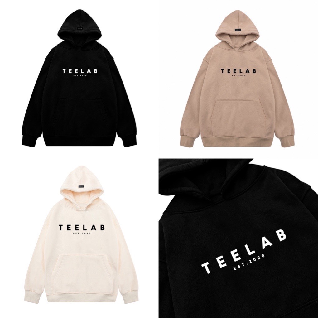 [HCM]ÁO HOODIE NAM NỮ TEELAB CÓ TÚI FORM RỘNG CHẤT NỈ DÀY DẶN ẤM ẤP PINK SHOP