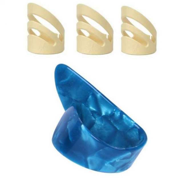 Bộ 3 móng gảy đàn guitar thumbpick alaska tặng móng gảy ngón cái giá rẻ