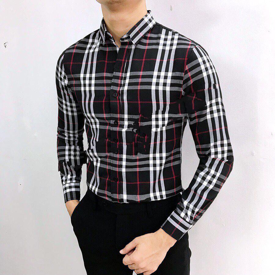 Áo sơ mi nam kẻ bbr loại đẹp