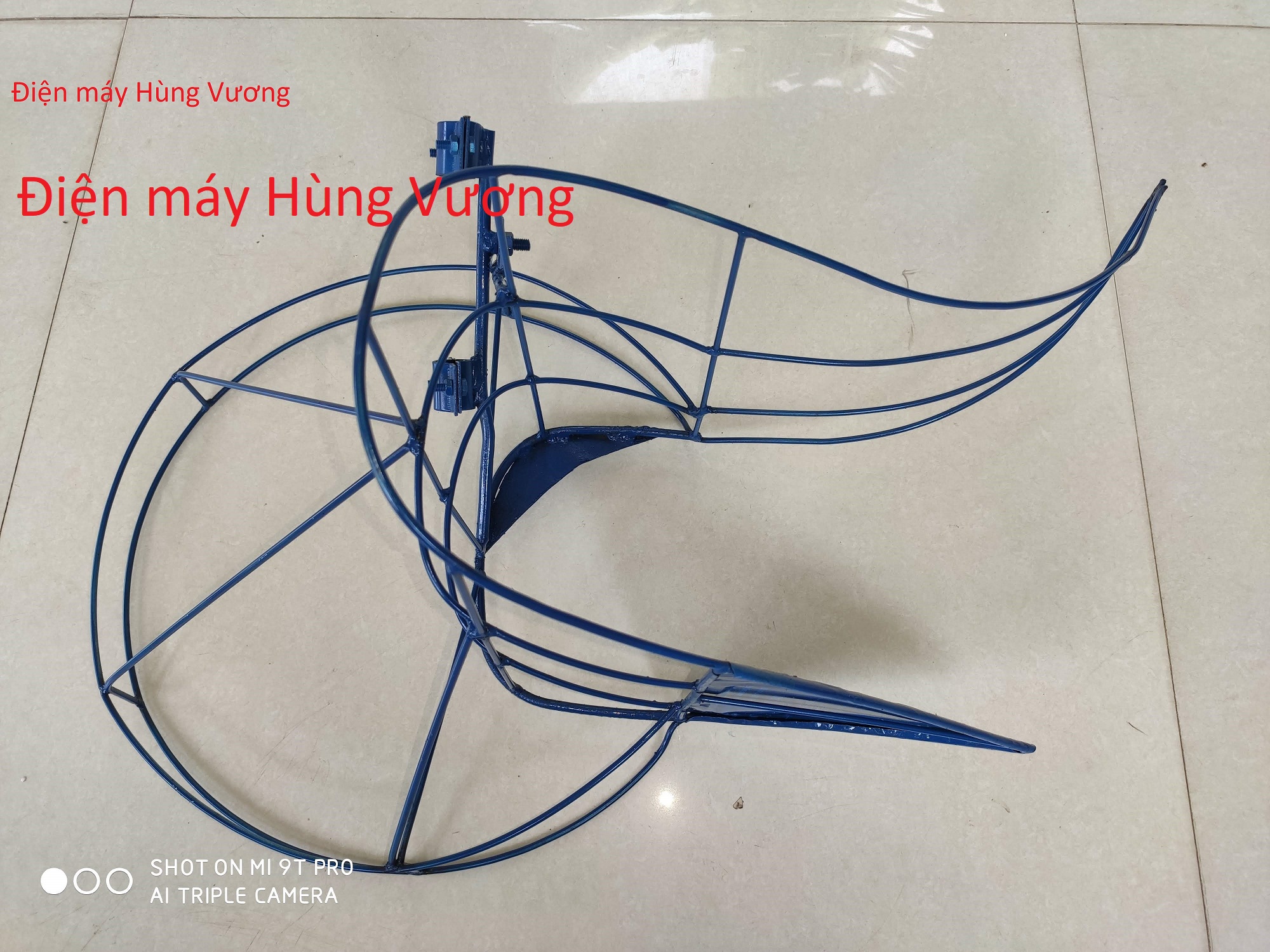 Lồng gặt lúa dùng cho máy cắt cỏ , loại  thép cứng, cắt lúa chuyên dụng,  màu xanh đậm, vơ dài. chắc chắn.