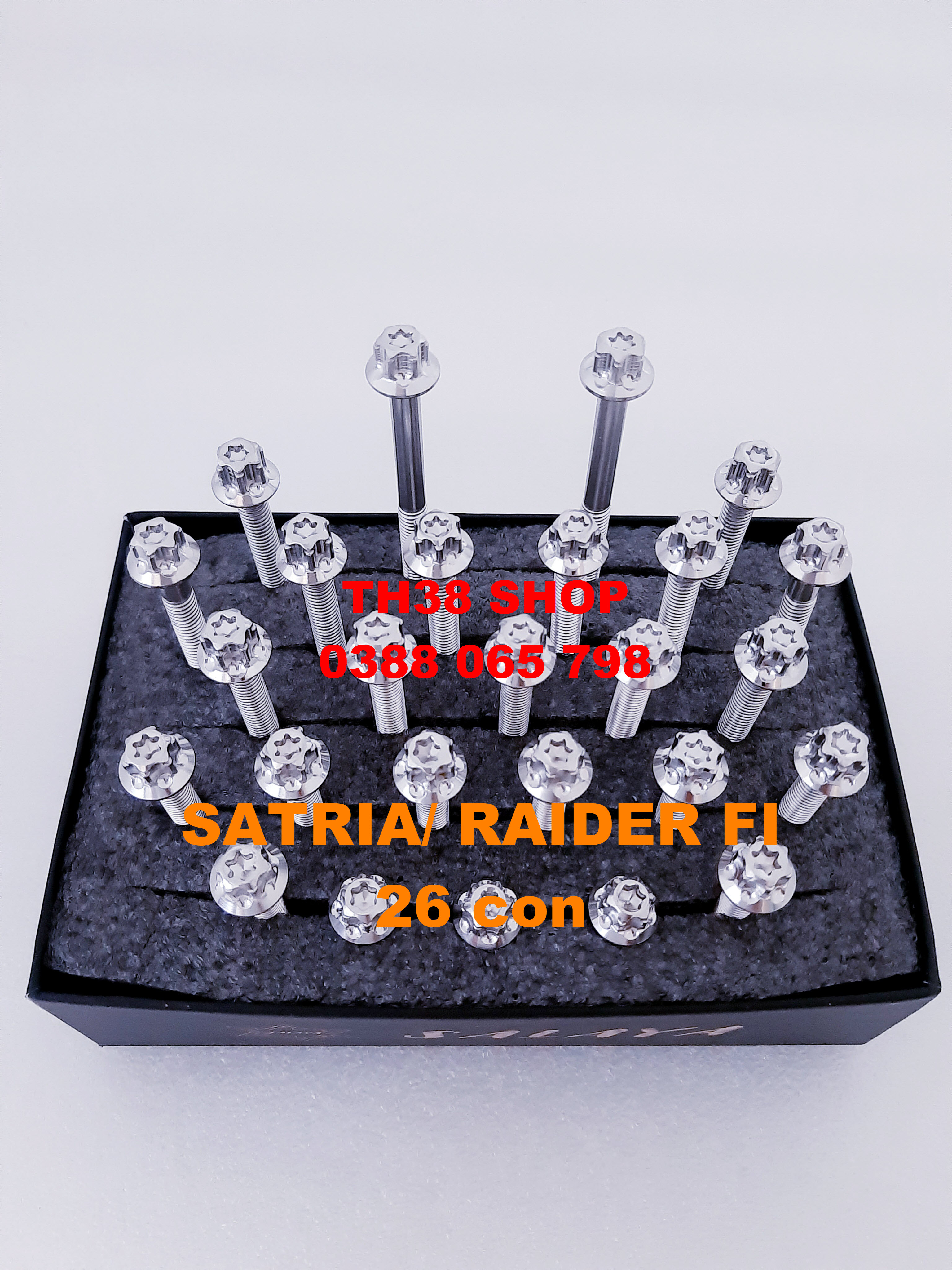 ốc lốc máy satria/ raider fi [26 con salaya hai bên]