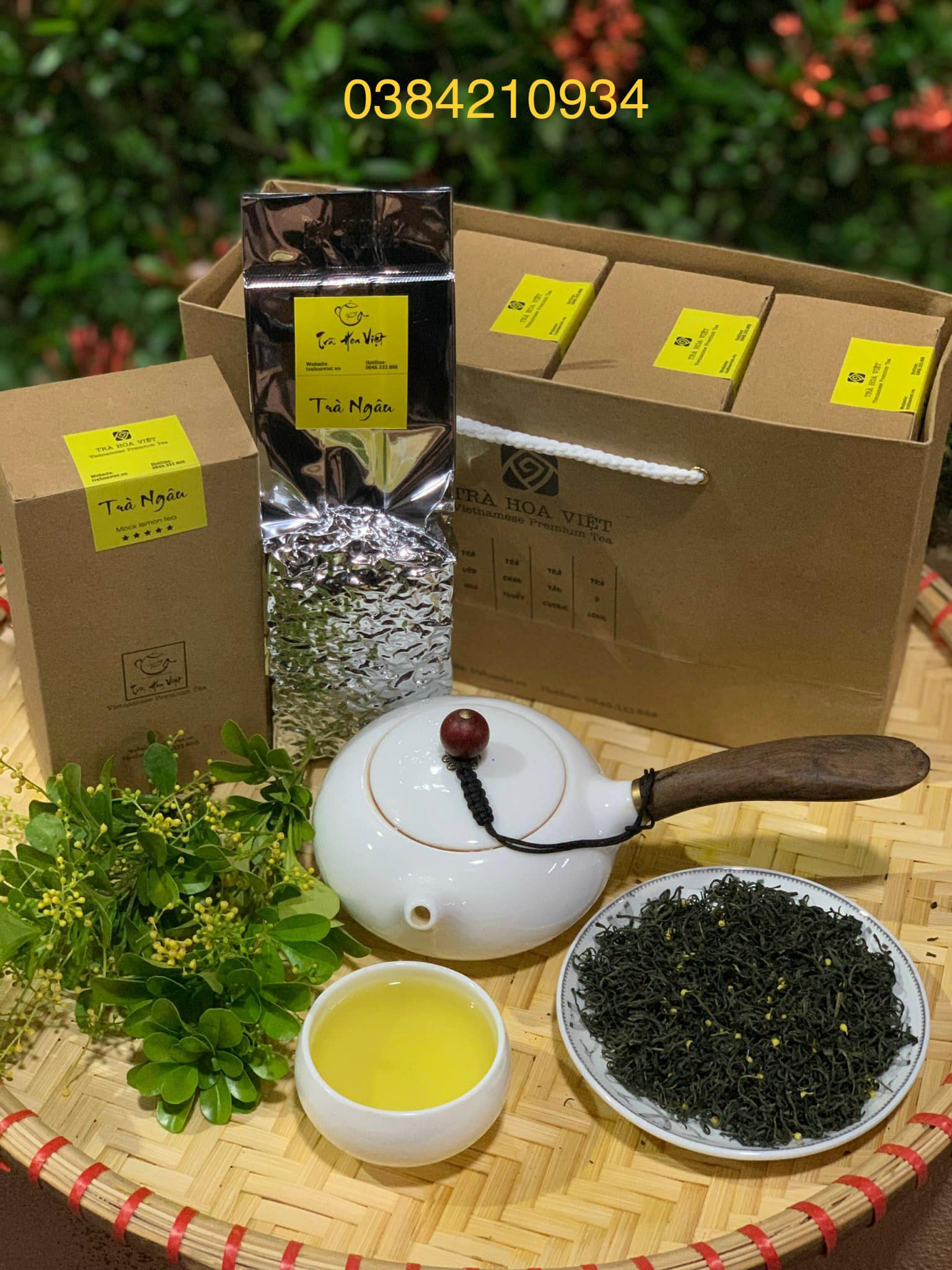 Trà Hoa Ngâu 100g hương nhà làm