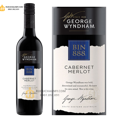 Bin 888 cabernet merlot 750ml