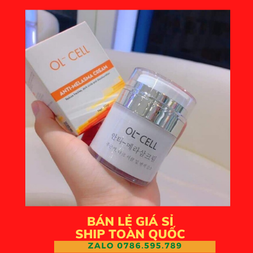 Kem Hút Nám Thải Độc OL-CELL Hàn Quốc Hút độc tố, giảm nám, tàn nhang, thải độc chì và giảm thâm mụn