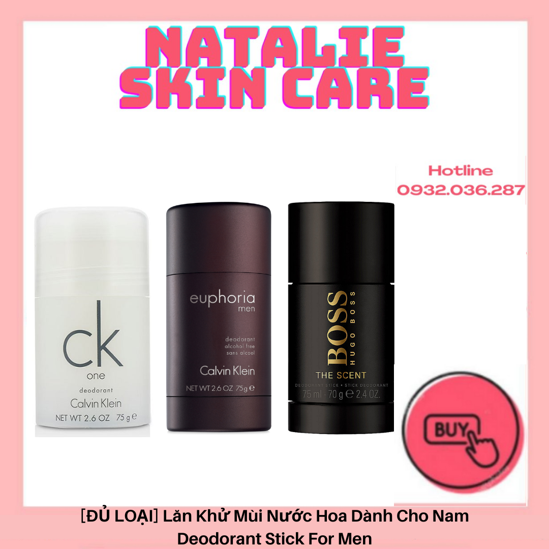 Lăn khử mùi nước hoa dành cho nam deodorant stick for men
