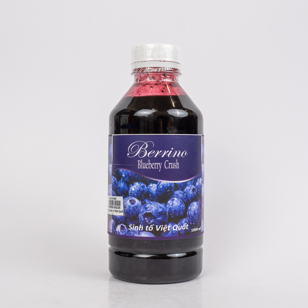 Berrino Sinh tố Việt Quất 1L