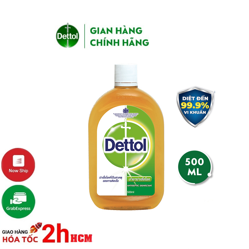 Dung dịch sát khuẩn dettol 500ml