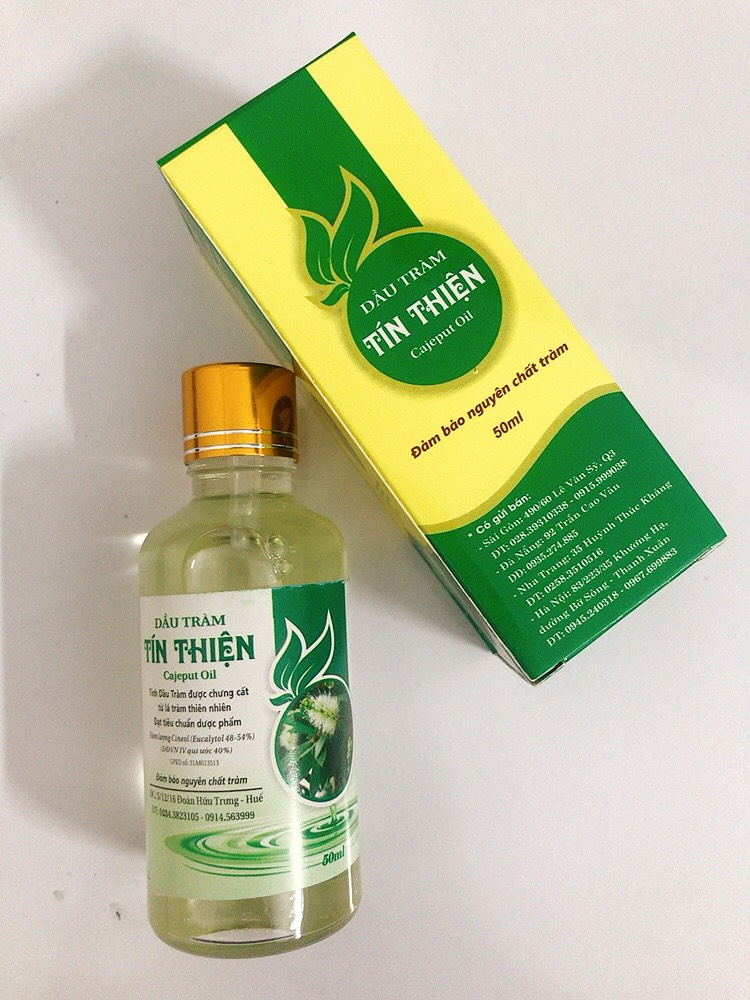 Dầu Tràm Tín Thiện Huế chính gốc