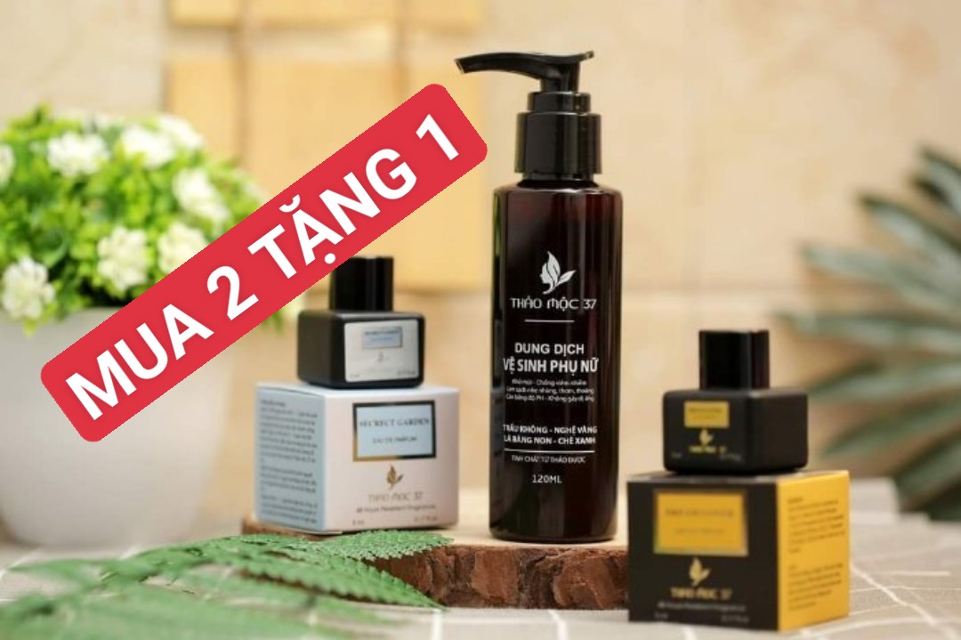 MUA 2 TẶNG 1_NƯỚC HOA VÙNG KÍN THẢO MỘC 37_NƯỚC HOA CÔ BÉ_LƯU HƯƠNG 48H