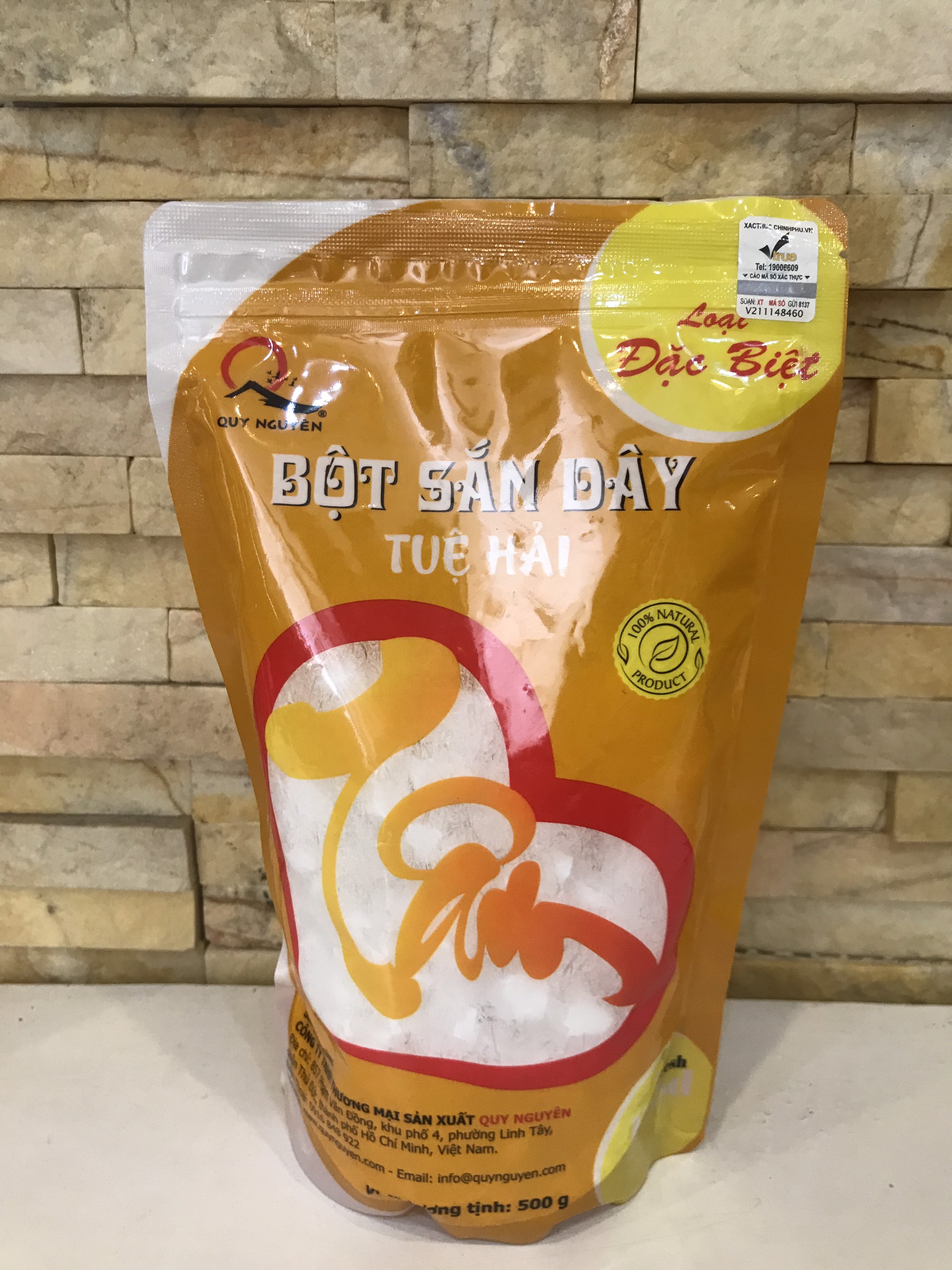 BỘT SẮN DÂY QUY NGUYÊN 500G