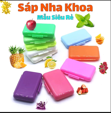 MiraLife Sáp nha khoa, sáp chỉnh nha cho người niềng răng, sáp bôi niềng răng giảm đau loại tốt, ít bong