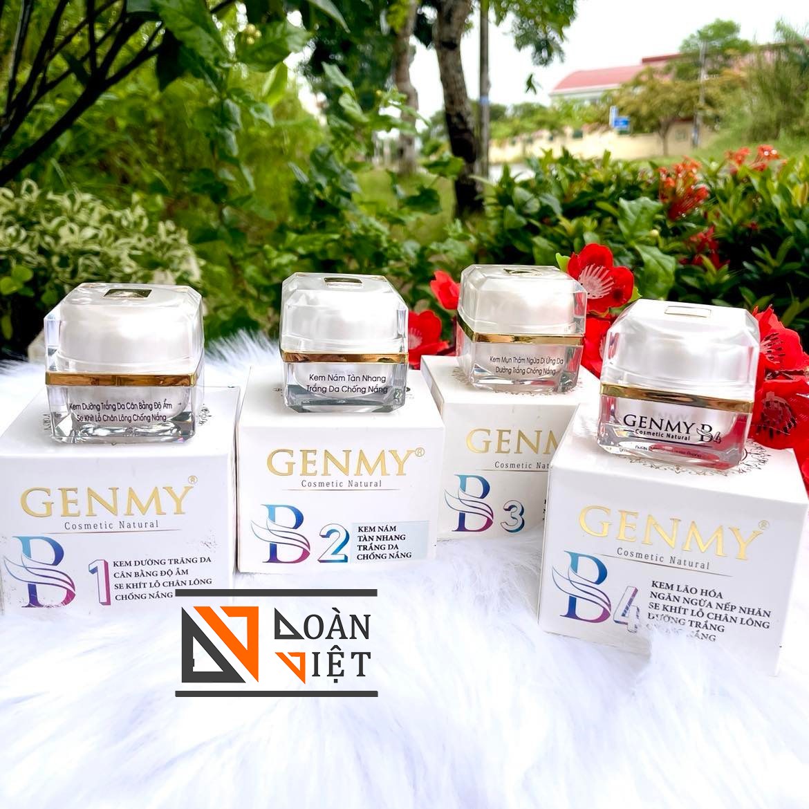 [SIZE LỚN 18g] Kem FACE GENMY B1,B2,B3,B4. Trắng da, nám tàn nhang, ngừa lão hoá, thâm sạm, se khít lỗ chân lông. CAM KẾT HÀNG CÔNG TY