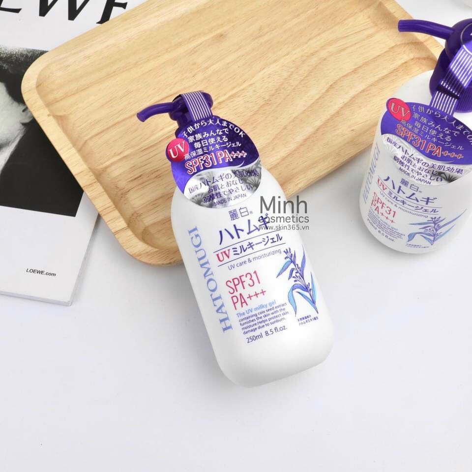 Hatomugi uv milkey gel 250m