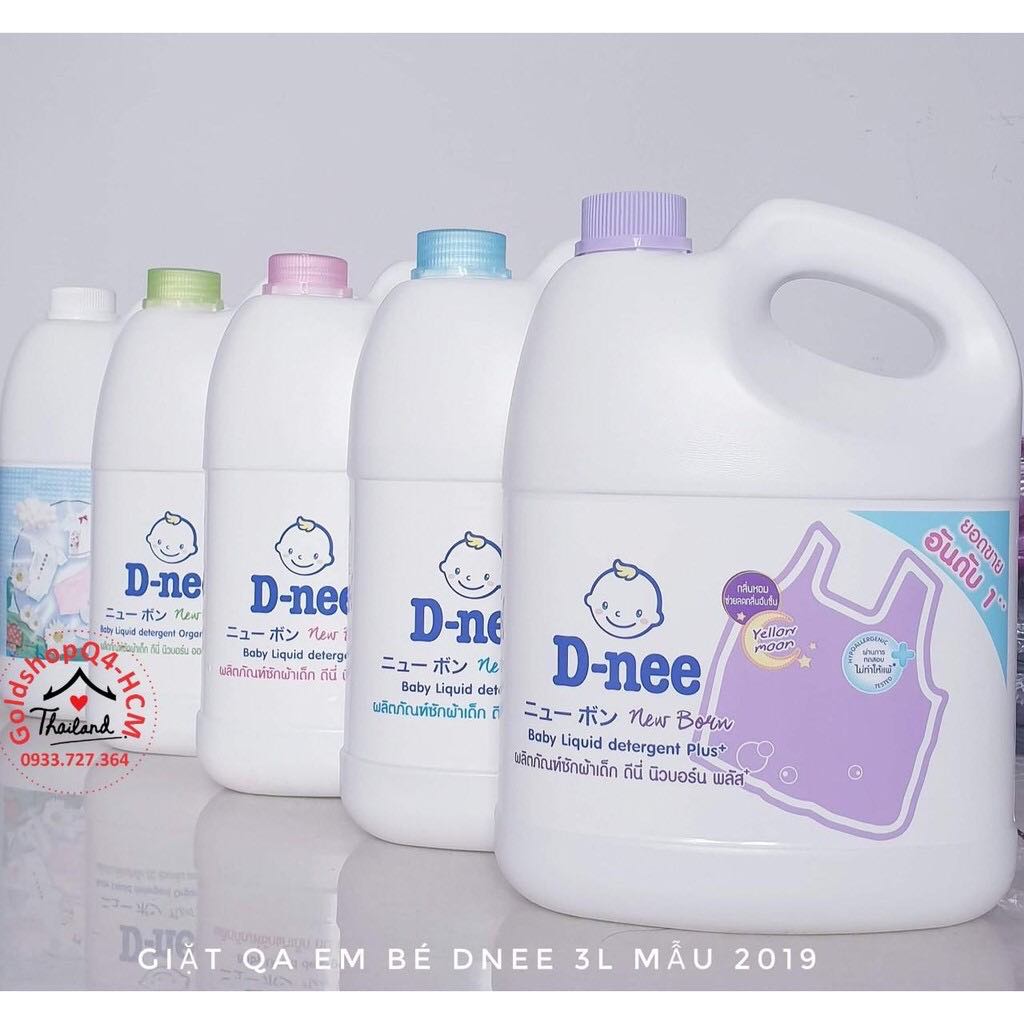 Nước Giặt Dnee Thái Lan 3000ml hàng chính hãng an toàn cho bé- Kèm Hóa đơn nhà cung cấp