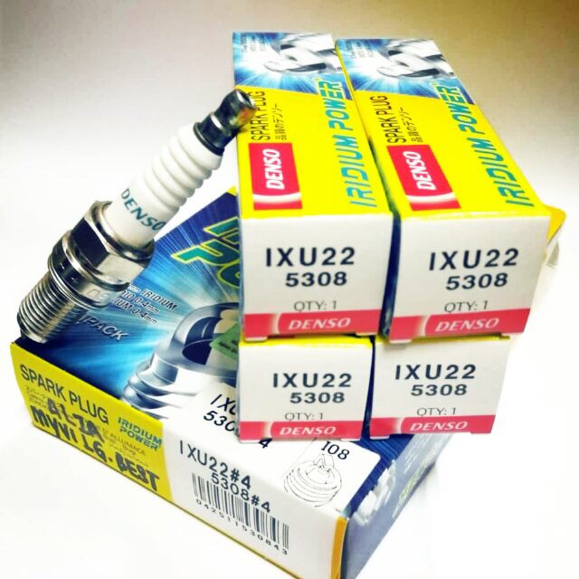 Bugi Denso Iridium IXU22 cho Suzuki Celerio / XL7/ Ertiga/ Ciaz / Chevrolet Spark / Vinfast Fadil
