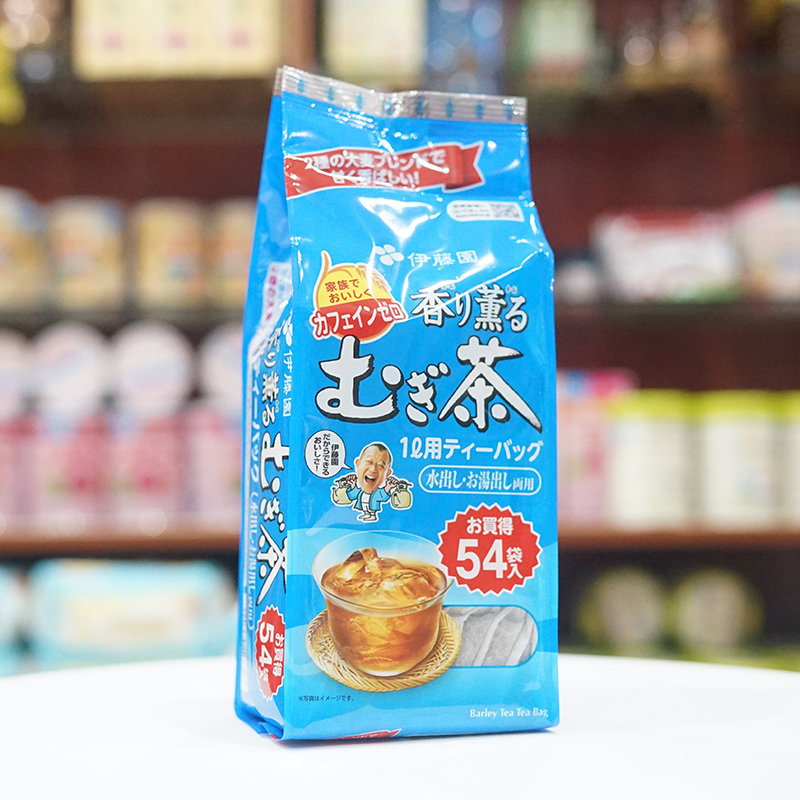 Trà lúa mạch mugi ông già nhật bản 54 gói date 02/2022