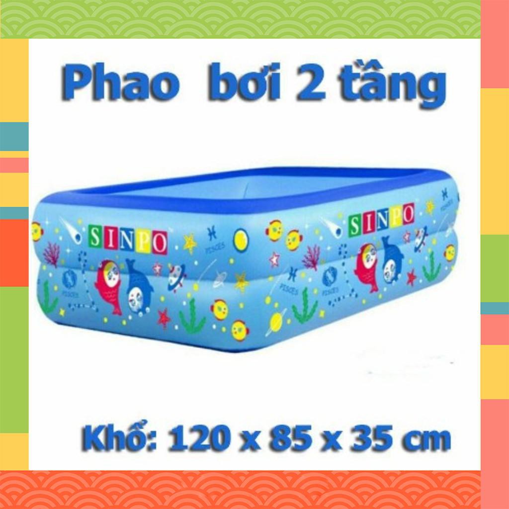Bể bơi 2 tầng 1m2 hàng dày - km