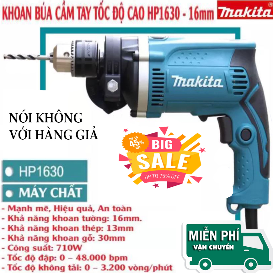 Máy Khoan Tường Makita Chính Hãng, Mua Ngay Máy Khoan Búa Khoan Bê Tông, Khoan Gỗ Máy Khoan Vạn Vật.Bền Bỉ, Vận Hành Êm Ái Giúp Người Dùng Thao Tác An Toàn.
