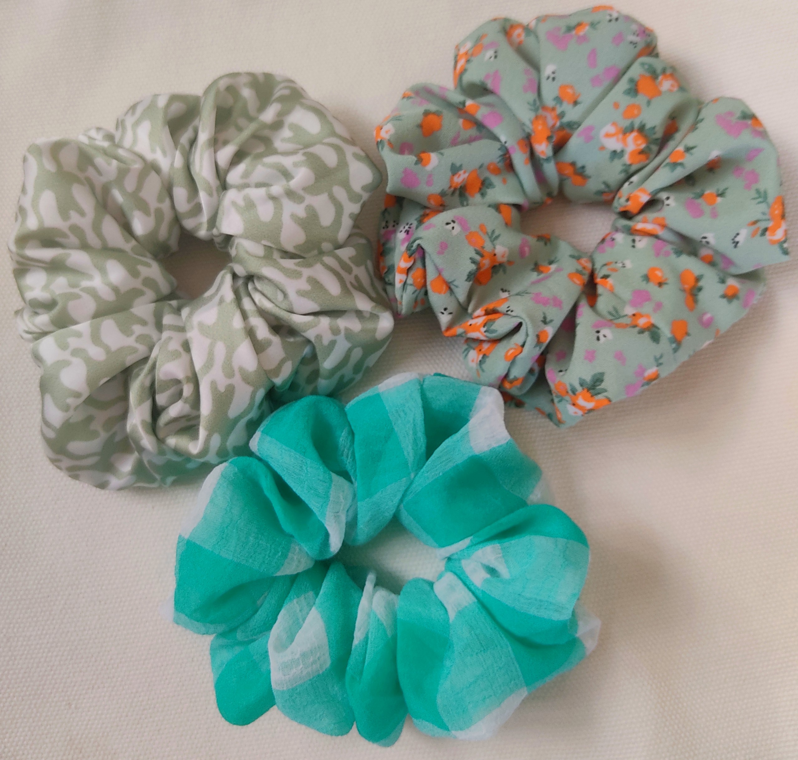 Dây buộc tóc thời trang Hàn Quốc siêu xinh- Scrunchies- 1 cái