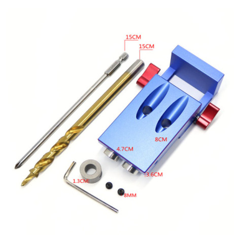 Bộ cữ khoan chéo ❤️FREESHIP❤️ bằng hợp kim nhôm cao cấp - cữ khoan gỗ