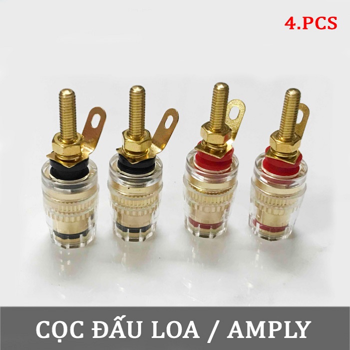 Cọc đấu loa / amply loại nhỏ chân dài (bộ 4 chiếc)