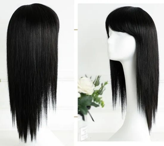 [TẶNG LƯỚI] Tóc giả nữ nguyên đầu Hàn Quốc CÓ DA ĐẦU - TG11