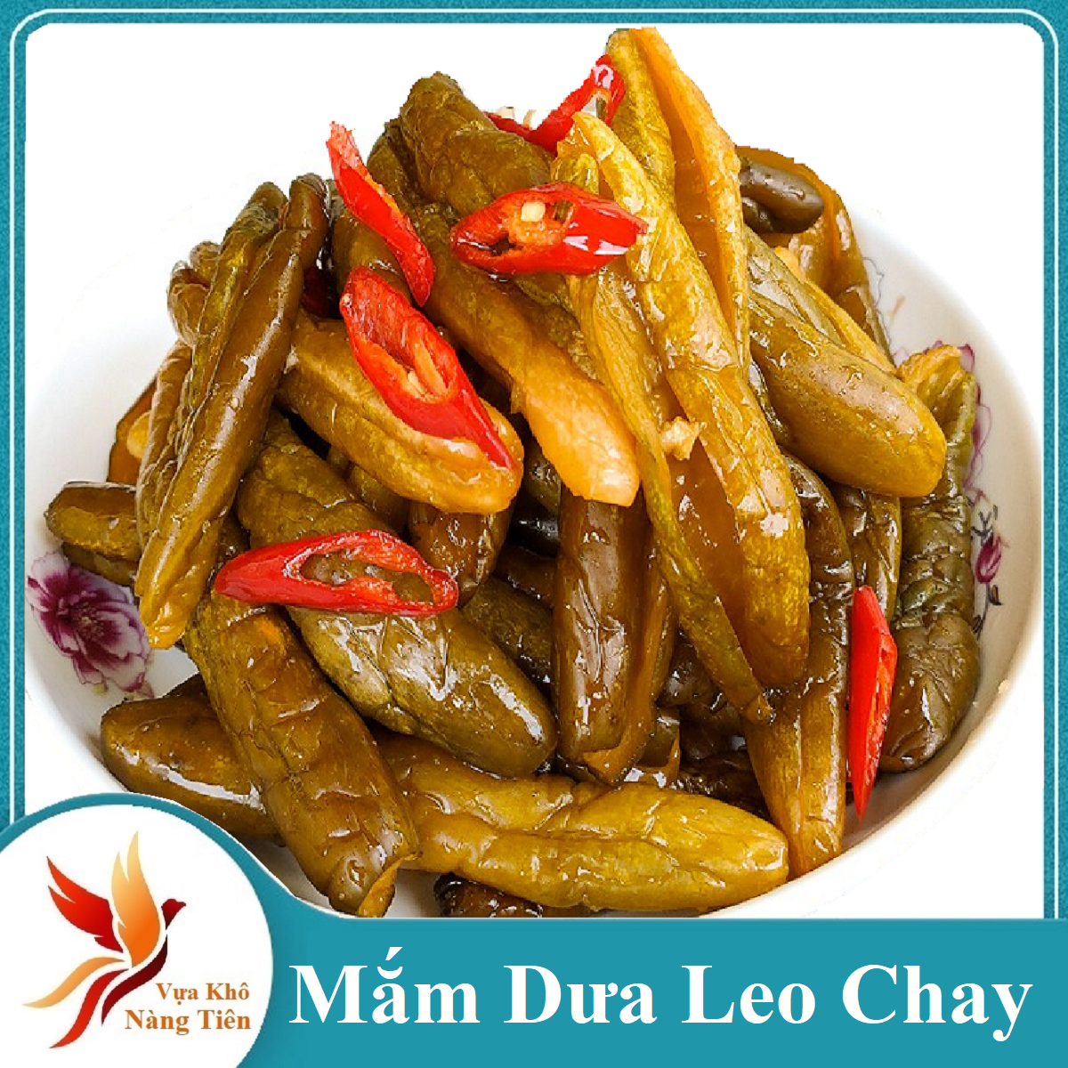 Mắm dưa leo chay- mắm dưa nụ giòn ngon tự nhiên- đặc biệt không mặn- vựa khô nàng tiên