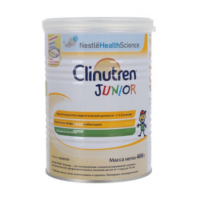 💝sữa bột clinutren junior nga 400g - nga