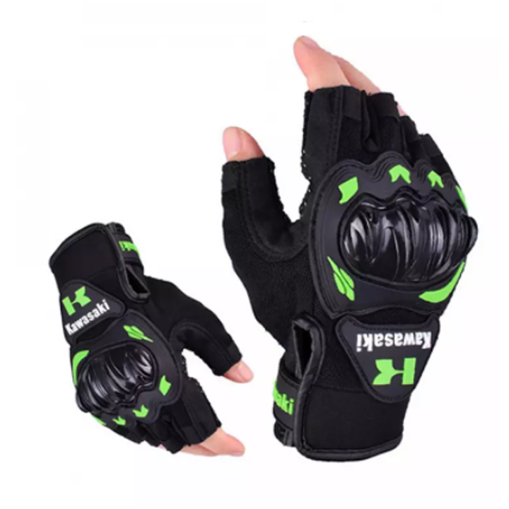 Găng Tay PUBG - Kawasaki cụt ngón có gù - găng tay motor - găng tay xe máy thể thao