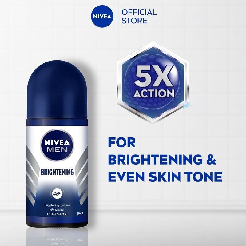 Lăn khử mùi nivea men brightening - thái lan 50ml