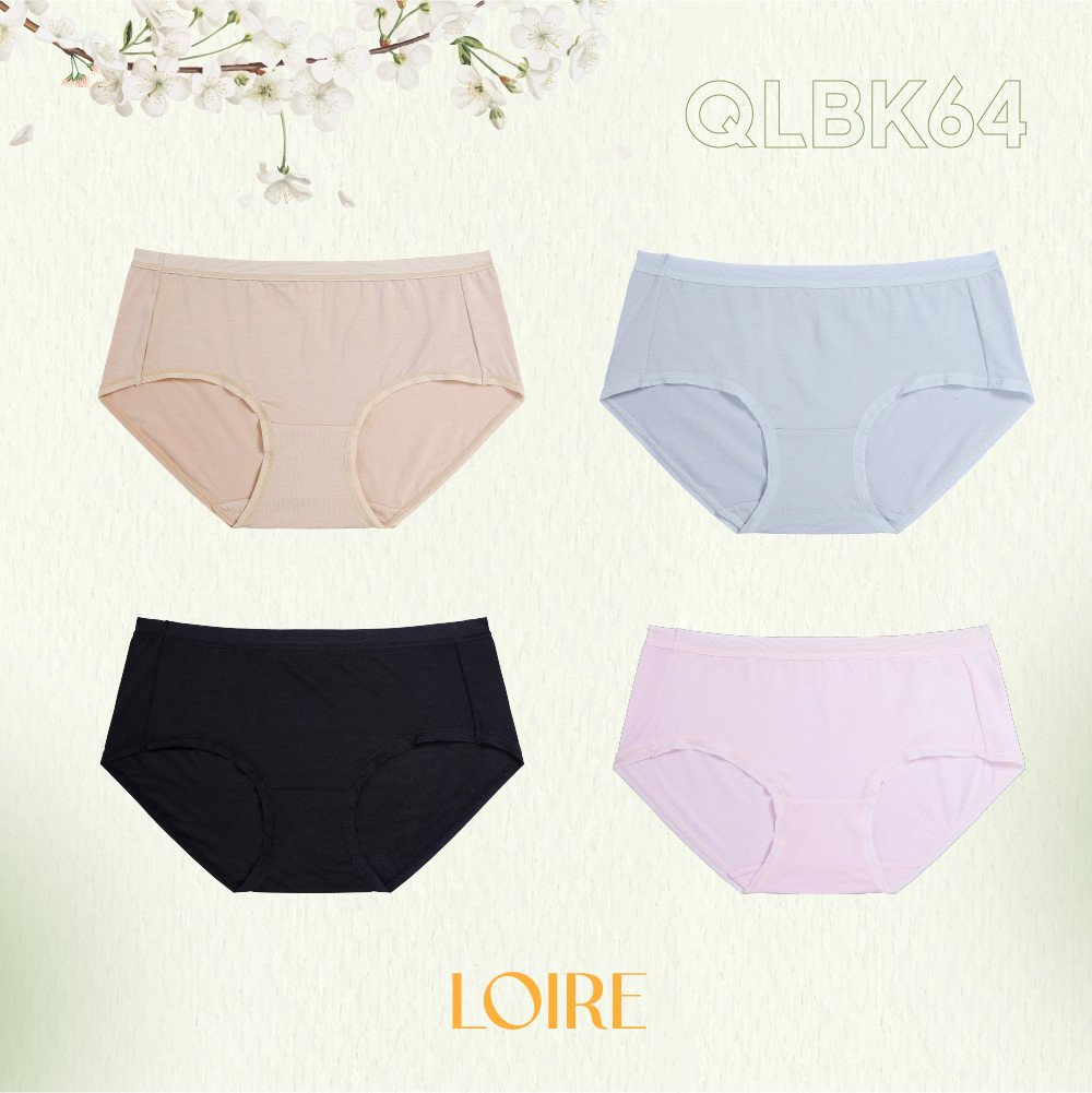 Comobo 4 quần lót modal mềm mát loirechic qlbk64