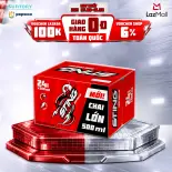 [SALE 8.8] Thùng 24 Chai Nước Tăng Lực Sting Dâu (500ml/chai)
