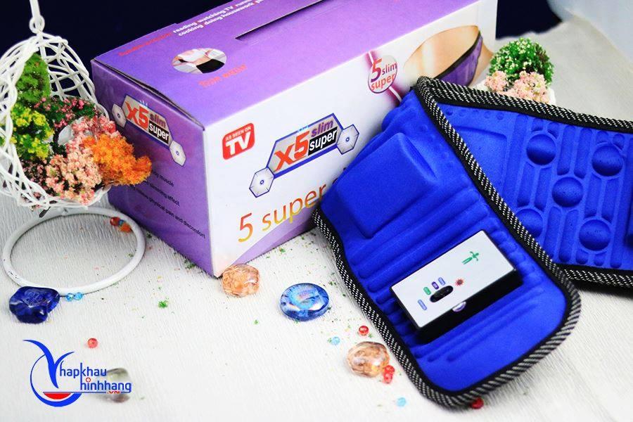 Đai Giảm Mỡ Bụng X5, Máy Matxa Bụng,Đai Massage X5 Cao Cấp