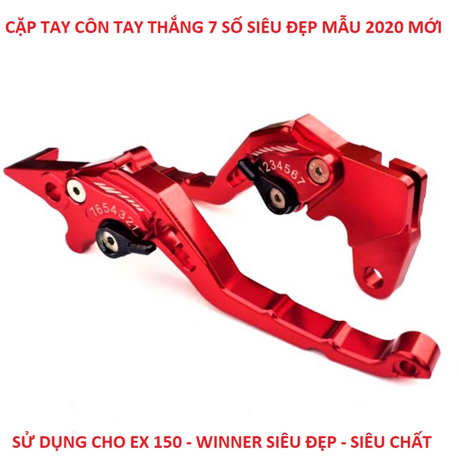 TAY THẮNG 7 SỐ WINNER 150 CNC ( 1 CẶP ) LOẠI TỐT, TAY THẮNG TAY CÔN TĂNG CHỈNH XE MÁY MẪU MỚI , TAY PHANH 7 SỐ XE MÁY LOẠI ĐẸP, ĐỒ CHƠI XE MÁY