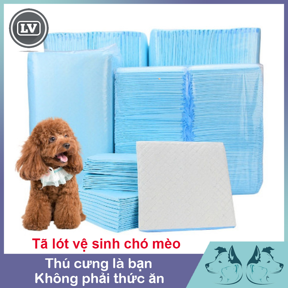 Bịch Tã lót cho chó mèo đi vệ sinh vào khay, chuồng bằng giấy siêu thấm hút