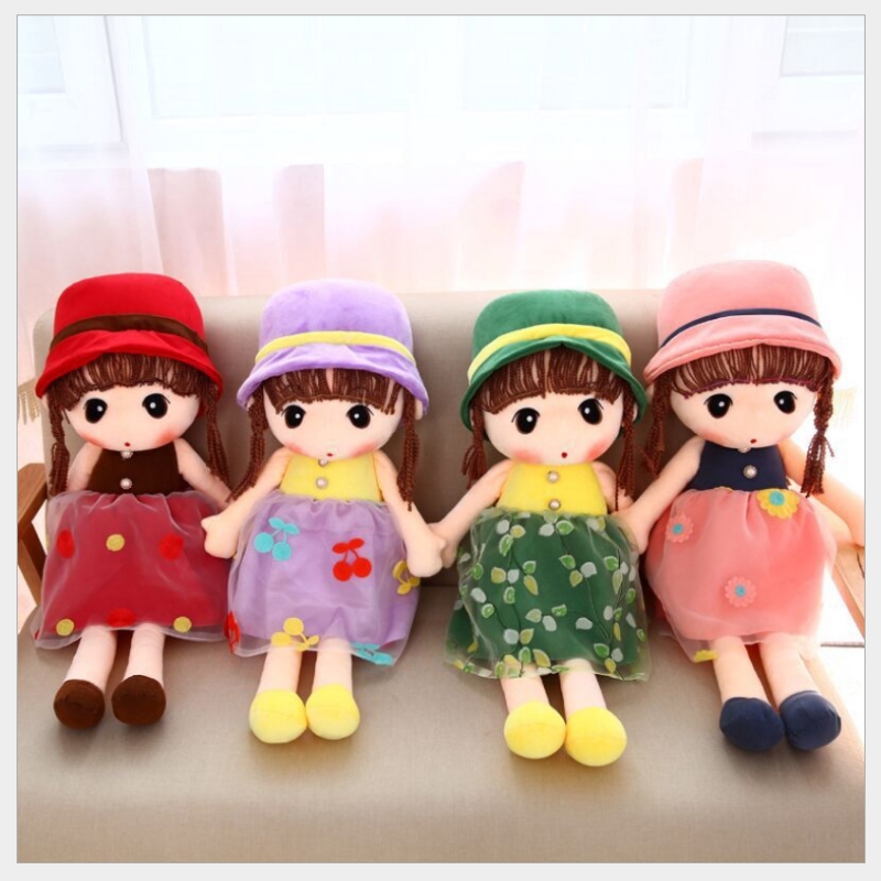 Gấu Bông Búp Bê Quà Tặng Cho Bé Gái