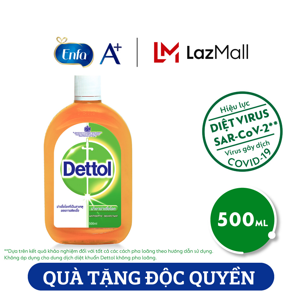 Dung dịch diệt khuẩn Dettol 500ml