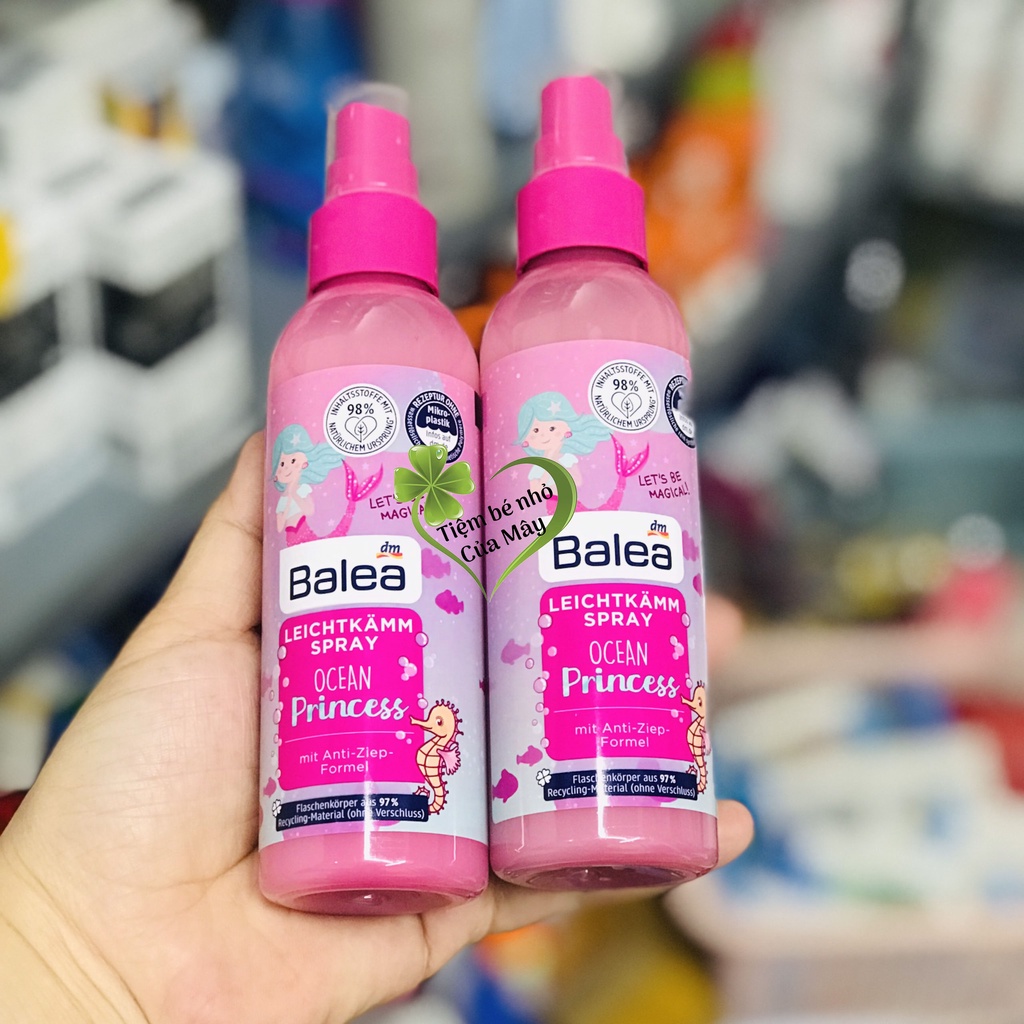 Xịt dưỡng tóc Balea cho bé Chuẩn Đức - dưỡng tóc bé gái , xịt dưỡng tóc trẻ em - hàng Đức