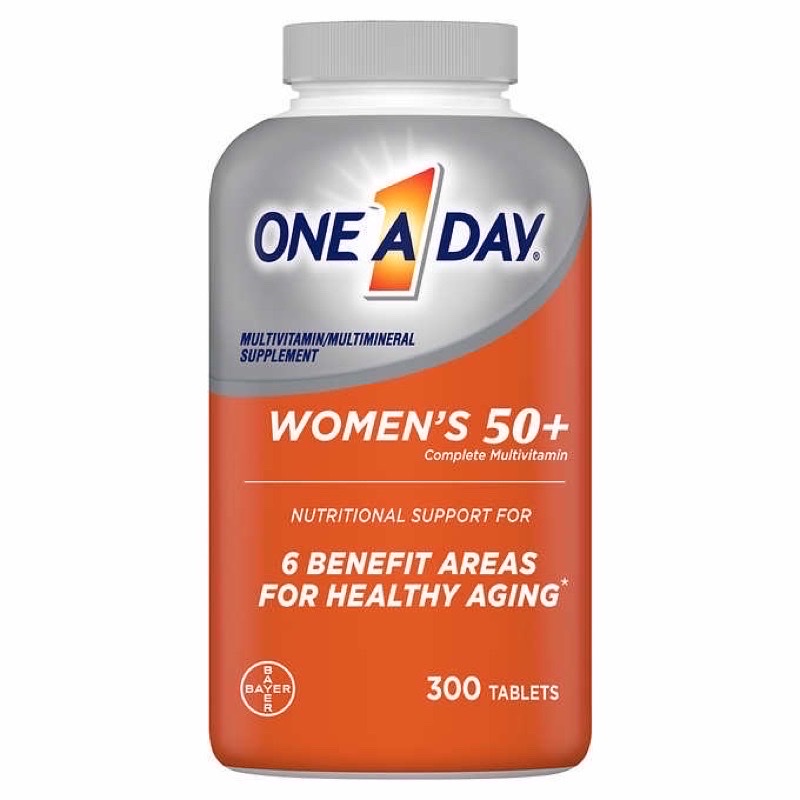Viên uống bổ sung Multivitamin One a Day for Women s 50+ chai 300 viên