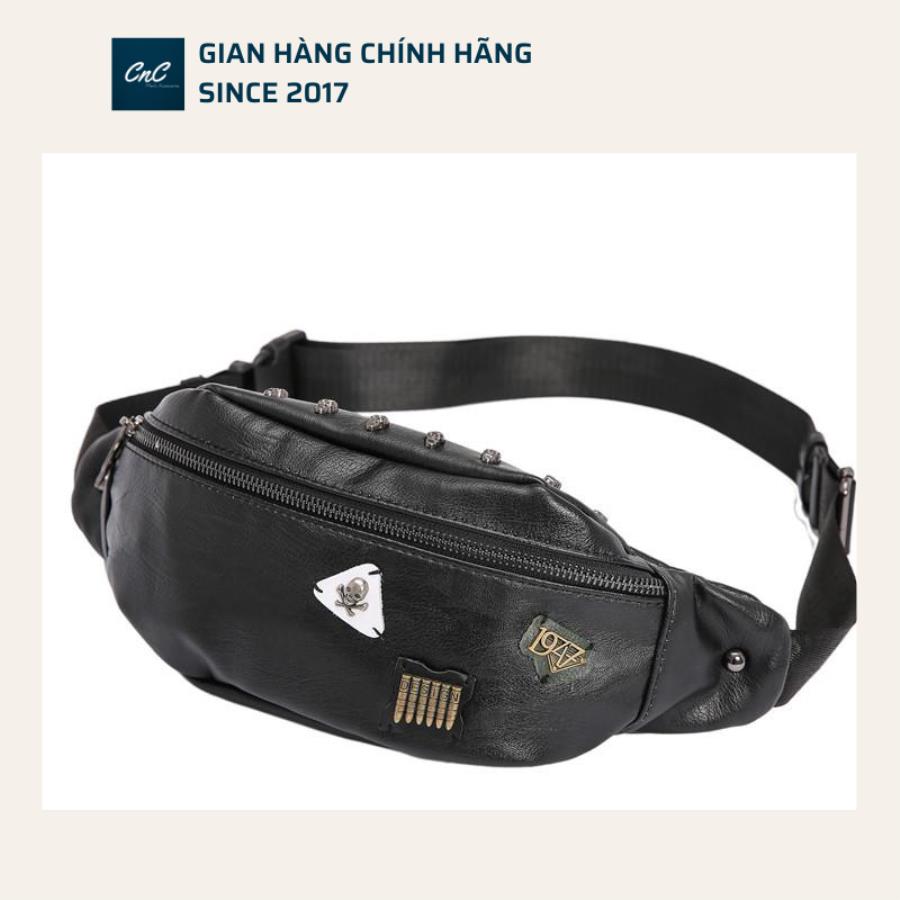 [HCM]BẢO HÀNH 10 NĂM HÀNG NHẬP Túi đeo hông nam I Túi đeo chéo nam da I Túi đeo chéo nam thời trang I Túi đeo chéo nam mini I Túi đeo chéo nam hàn quốc I Túi đeo nam I Túi chéo nam I Túi da nam DA CAO CẤP LOẠI 1