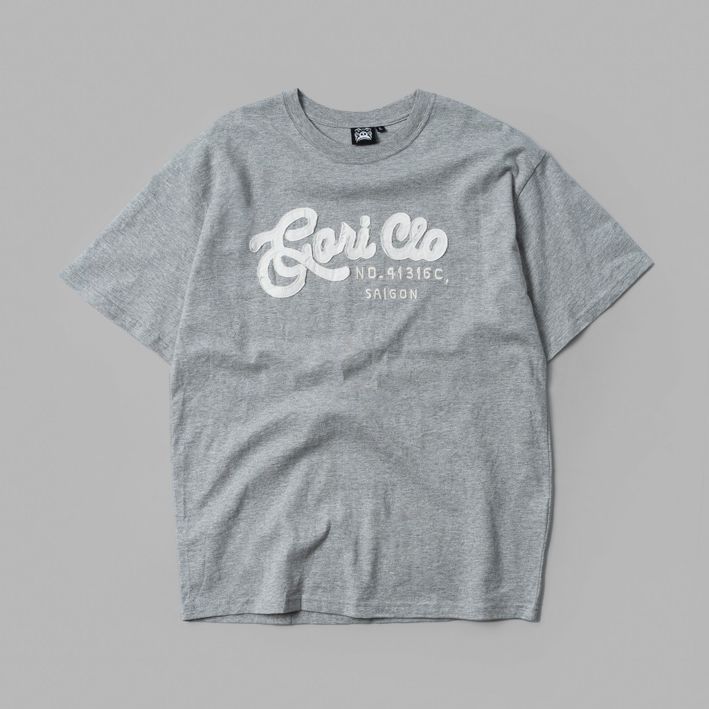 →áo thun gori tee - season 3 - xám tiêu