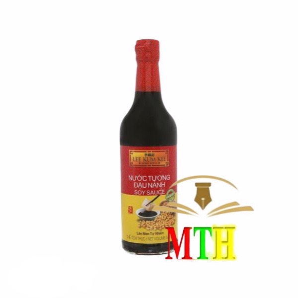 Nước tương đậu nành Lee Kum Kee chai 500ml