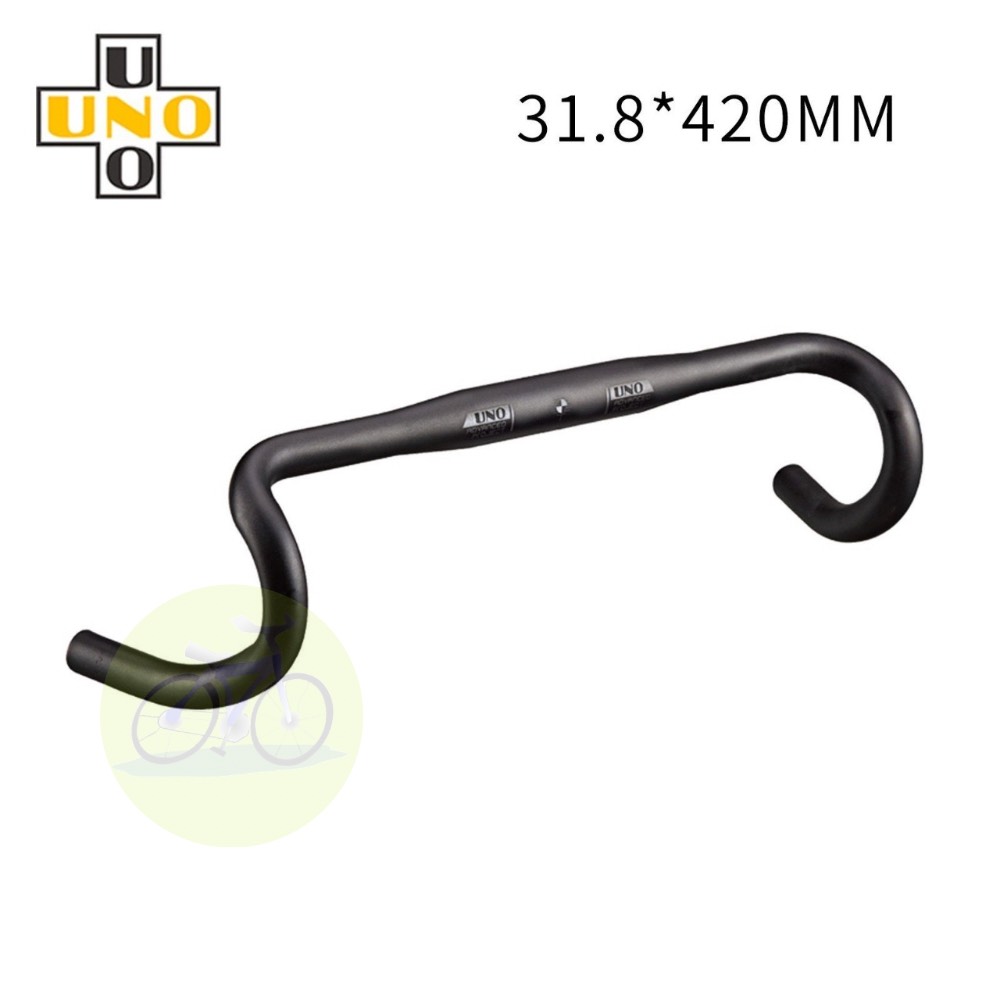 Ghi đông gravel uno xe đạp / ghi đông tay lái ga vồ fl12 31.8mm road / fixed gear