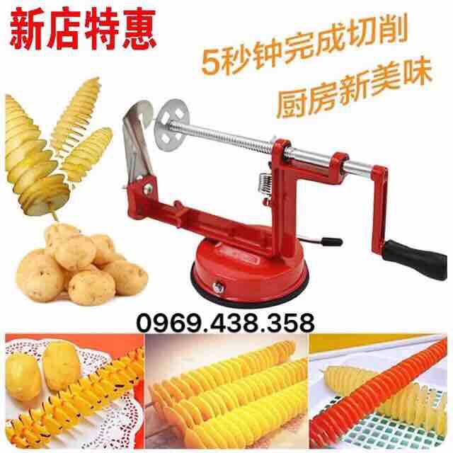 Máy cắt khoai tây lốc xoáy