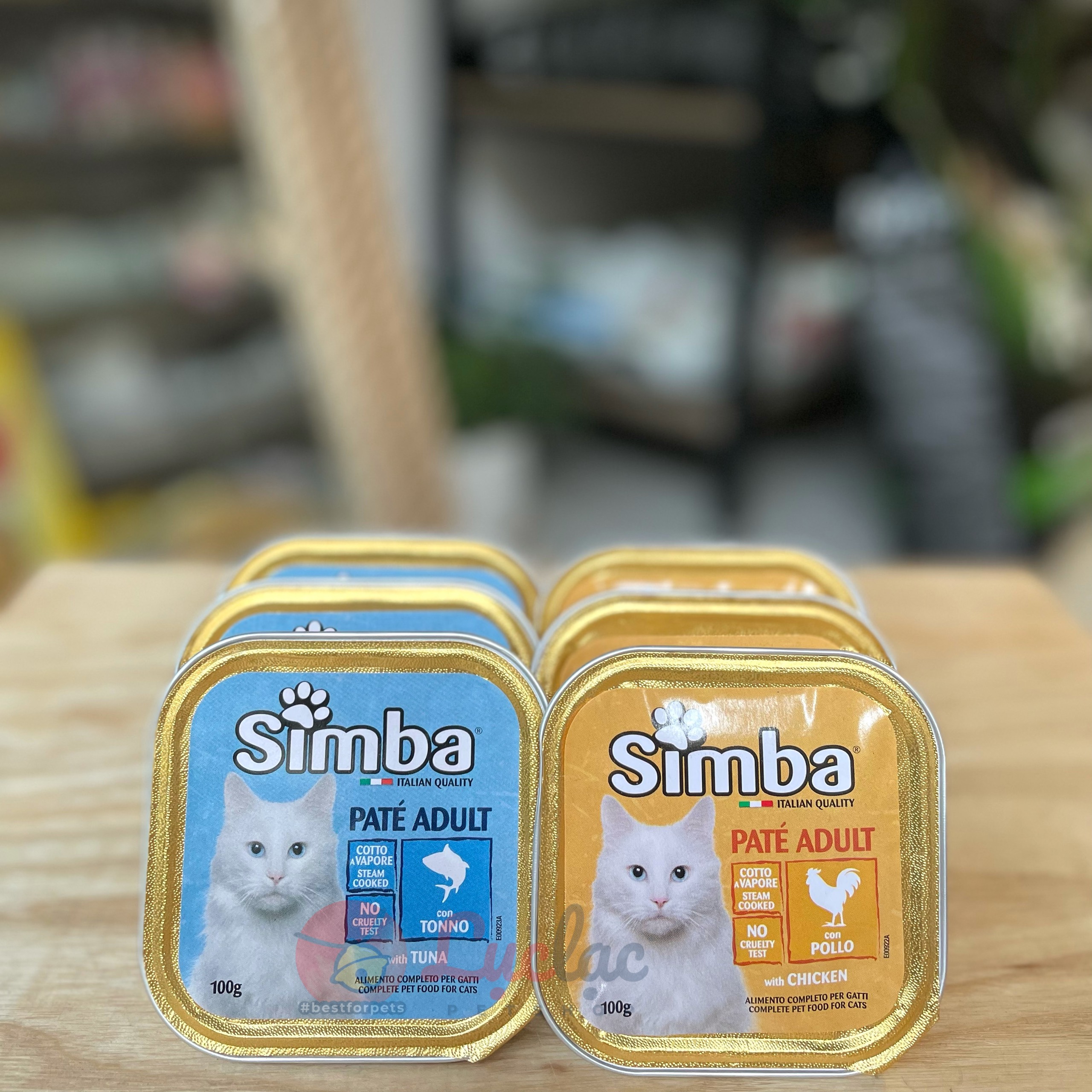 Pate Simba cho mèo trưởng thành - Hộp 100g