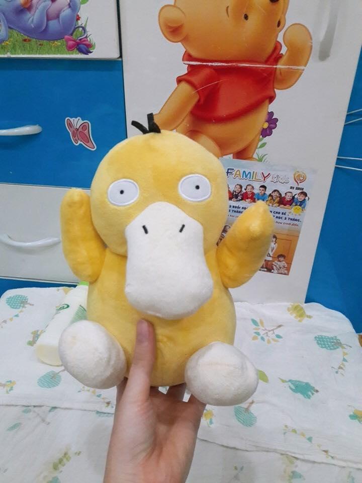 [HCM]Thú bông Chú Vịt bông Psy bối rối - người bạn Pokemon dễ thương của bé