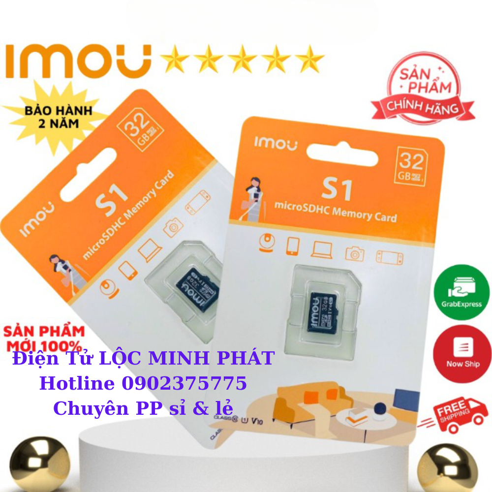 Thẻ nhớ cho Camera Micro SD imou 32GB / 64GB/128GB , chính hãng BH 5 năm - ( DSS Phân phối )