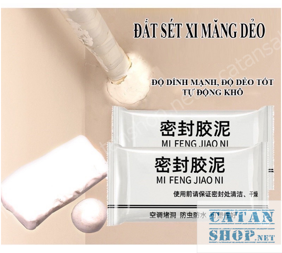 Đất sét vá tường , đất sét công nghiệp xi măng dẻo bịt lỗ điều hòa trám khe nứt , tường chống thấm