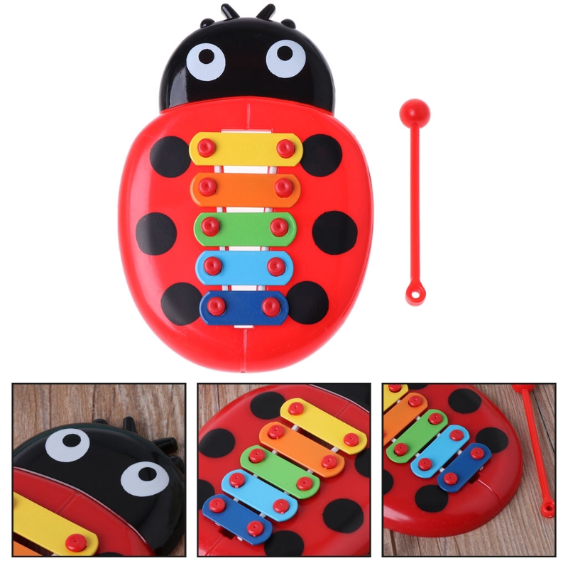 Đàn mini phát nhạc hình bọ cánh cứng ngộ nghĩnh cho bé - bộ đồ chơi âm nhạc cho bé đàn bọ cánh cam