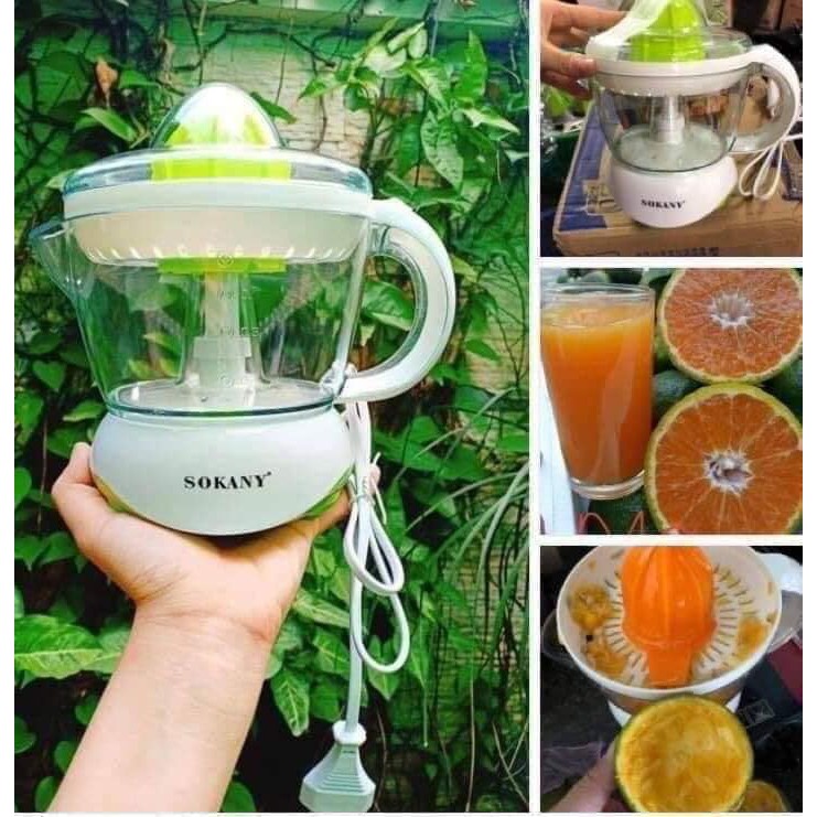 Máy vắt cam sokany dùng điện, máy vắt cam, vắt cam bằng điện